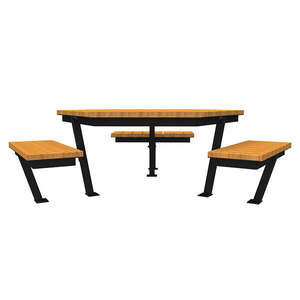 Gademøbler | Bordbænkesæt og borde | FalcoSix bord-/bænkesæt | image #1| FalcoSeis bord-/bænkesæt