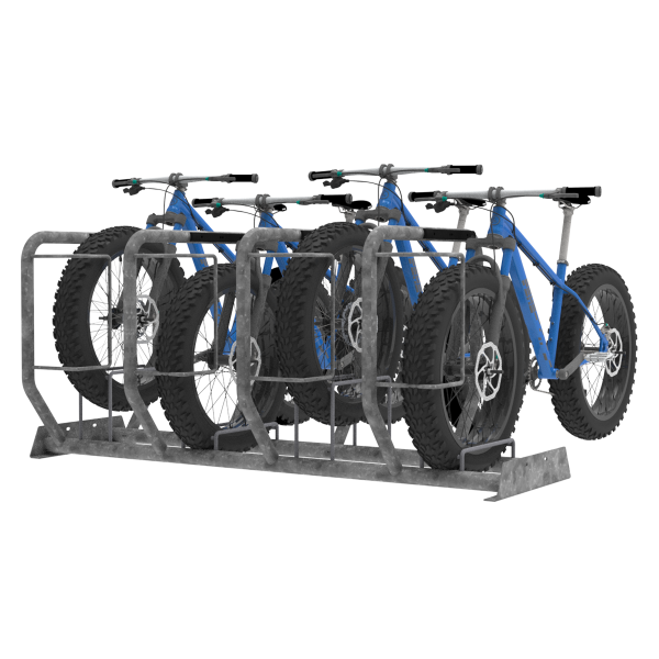 Cykelparkering til ethvert behov | Cykelstativer | FalcoFida cykelstativ fås nu i en specialversion til fatbikes | image #2 |  