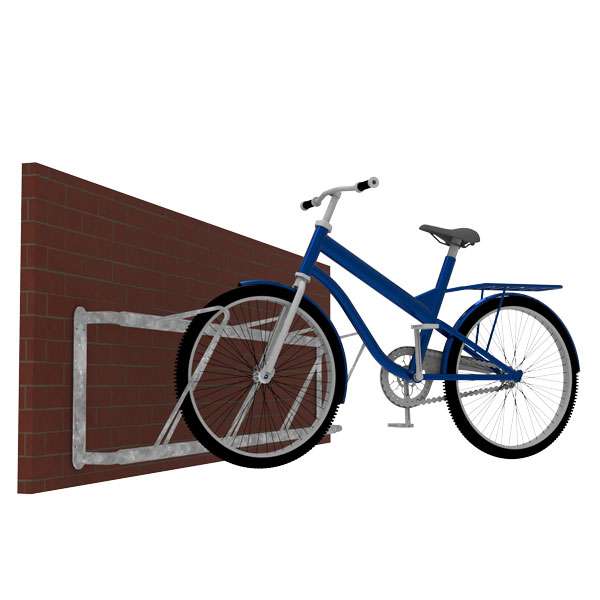 Cykelparkering til ethvert behov | Cykelstativer til skråparkering | Væghængt skrå cykelstativ, Falco-DK | image #1 |  