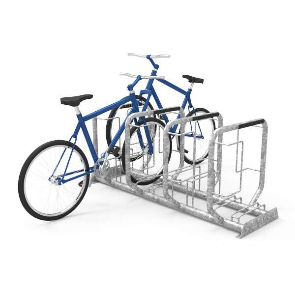 Cykelparkering til ethvert behov | Cykelstativer | FalcoFida dobbeltsidet cykelparkering | image #2 |  FalcoFida-dobbeltsidet-cykelparkering