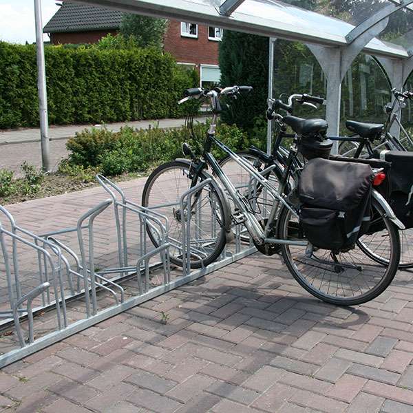 Cykelparkering til ethvert behov | Cykelstativer | FalcoSound dobbeltsidet cykelstativ | image #4 |  