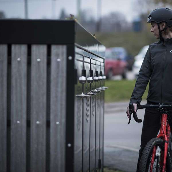 Cykelparkering til ethvert behov | Cykelparkeringsbokse | FalcoLok cykelparkeringsboks | image #6 |  