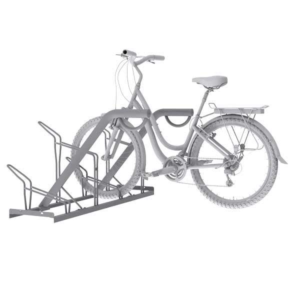 Cykelparkering til ethvert behov | Cykelstativer | FalcoSound cykelstativ med fastlåsningspæl | image #2 |  