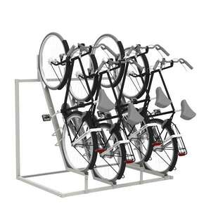 Cykelparkering til ethvert behov | Pladsbesparende cykelparkering | FalcoVert semi-vertikal cykelparkering | image #1